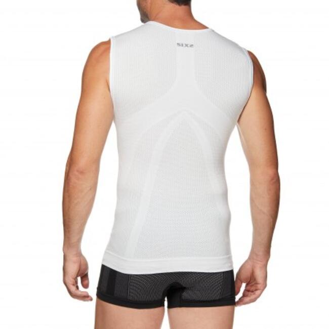 Six2 Maglia Termica Moto White Carbon Unisex